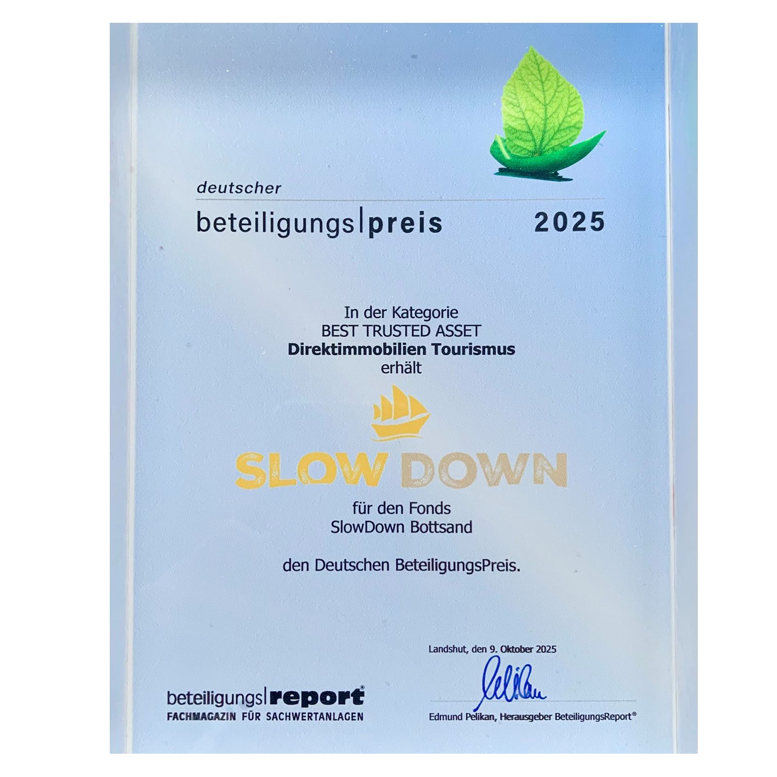 Nominiert Deutscher Beteiligungspreis 2025